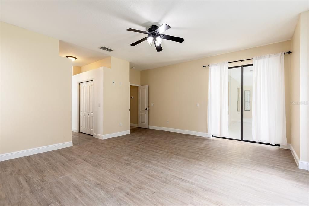 Empty room, Interior, Wood Texture Flooring