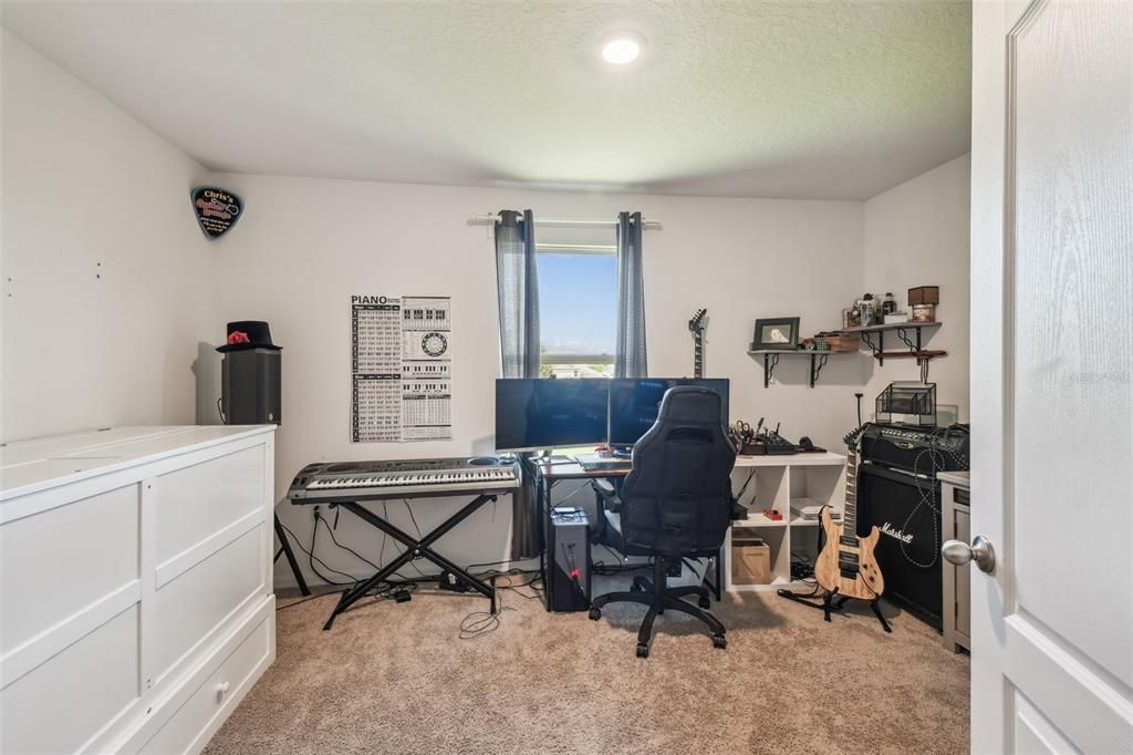 Home Office, Interior, Recessed Lighting