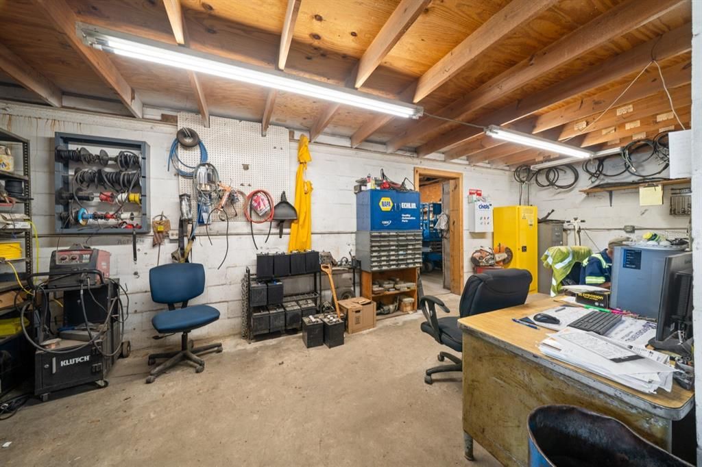 Home Office, Interior, Wooden Beams, Wooden Ceilings