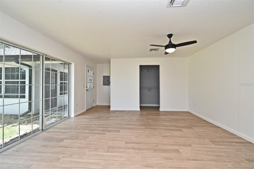 Empty room, Interior, Wood Texture Flooring