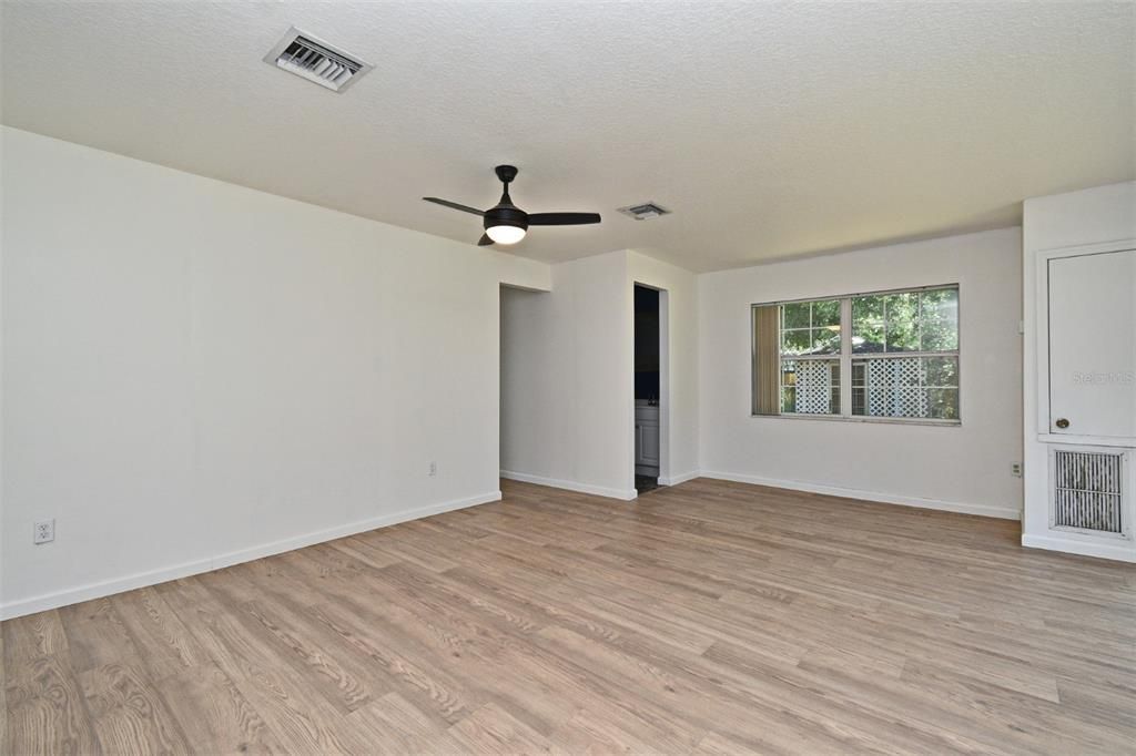 Empty room, Interior, Wood Texture Flooring