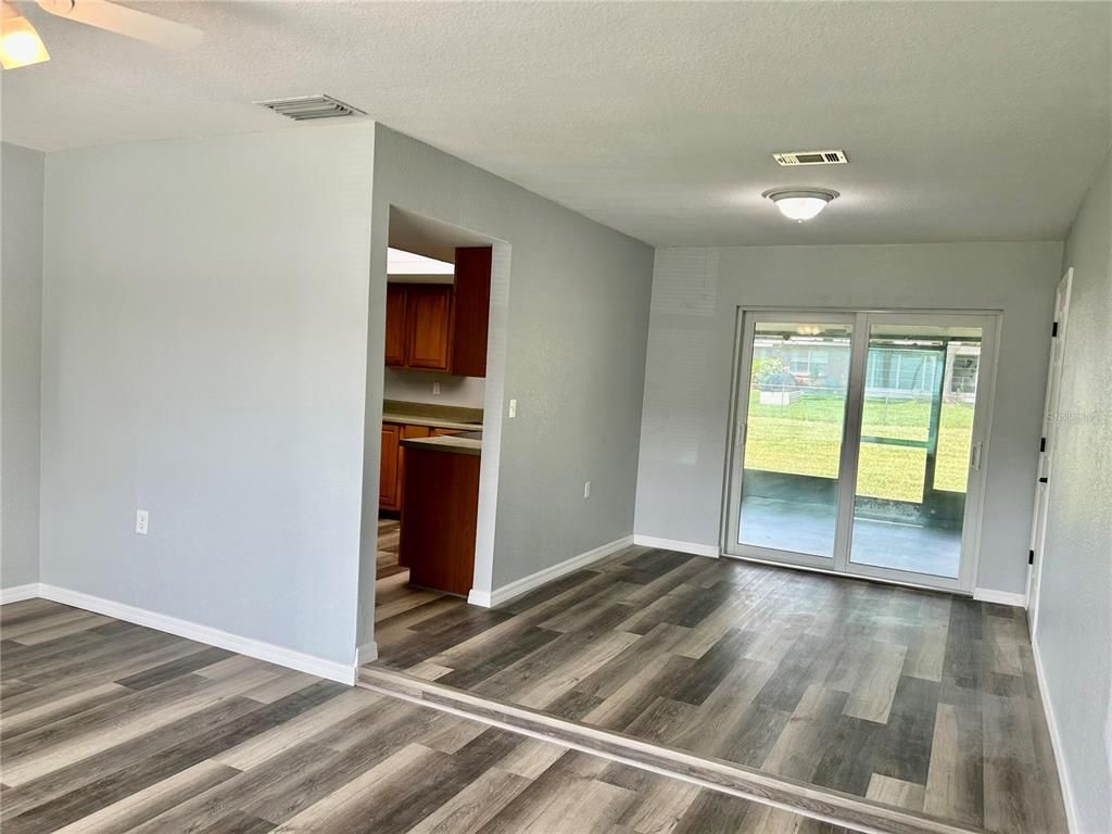 Empty room, Interior, Wood Texture Flooring