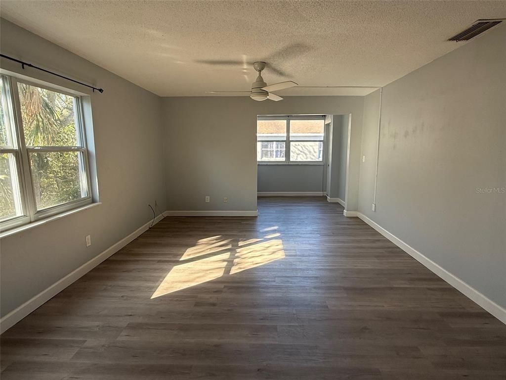 Empty room, Interior, Wood Texture Flooring
