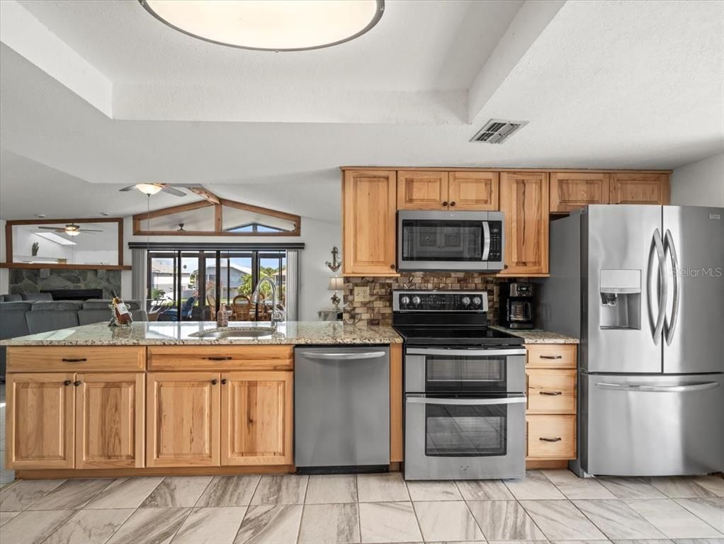 Interior, Kitchen, Marble
