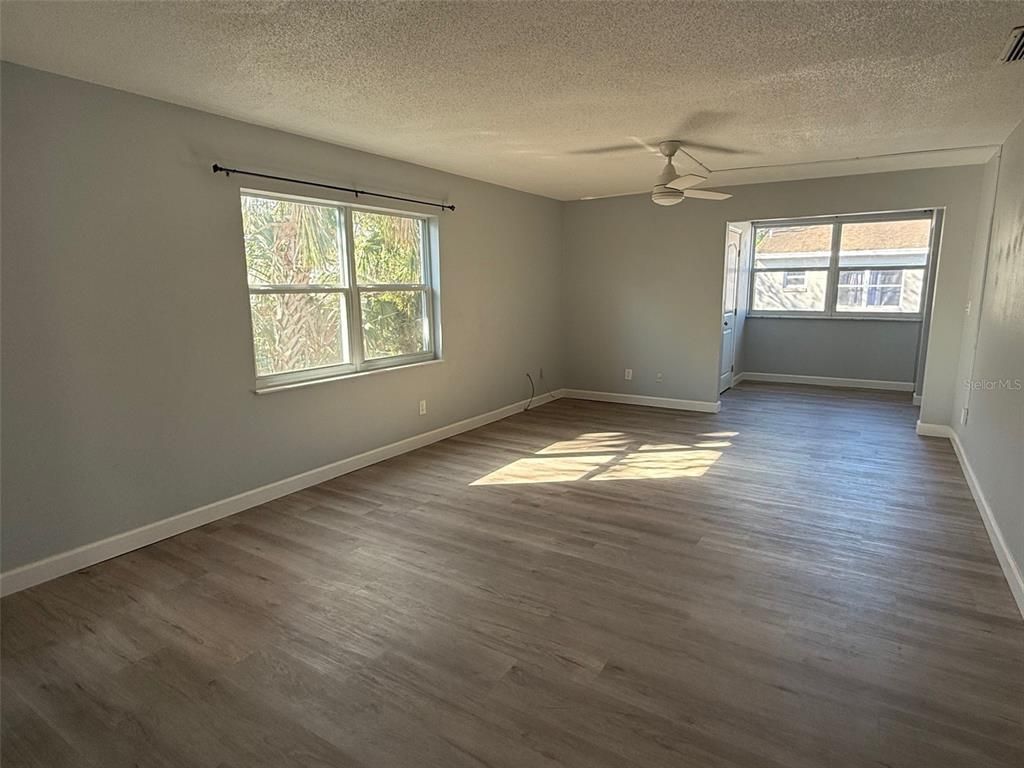 Empty room, Interior, Wood Texture Flooring