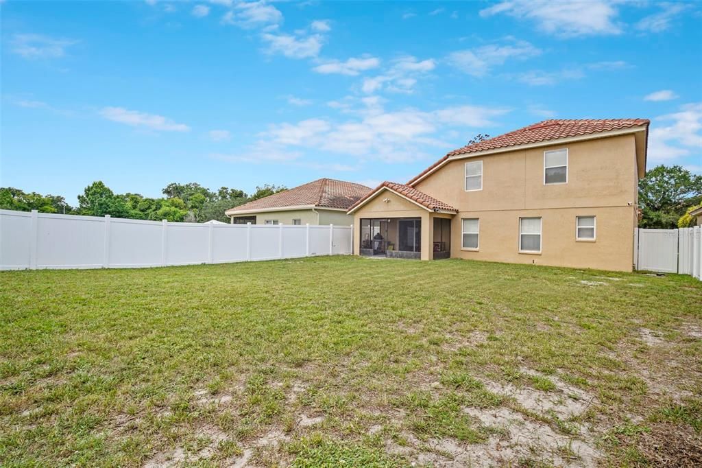 Backyard, Exterior