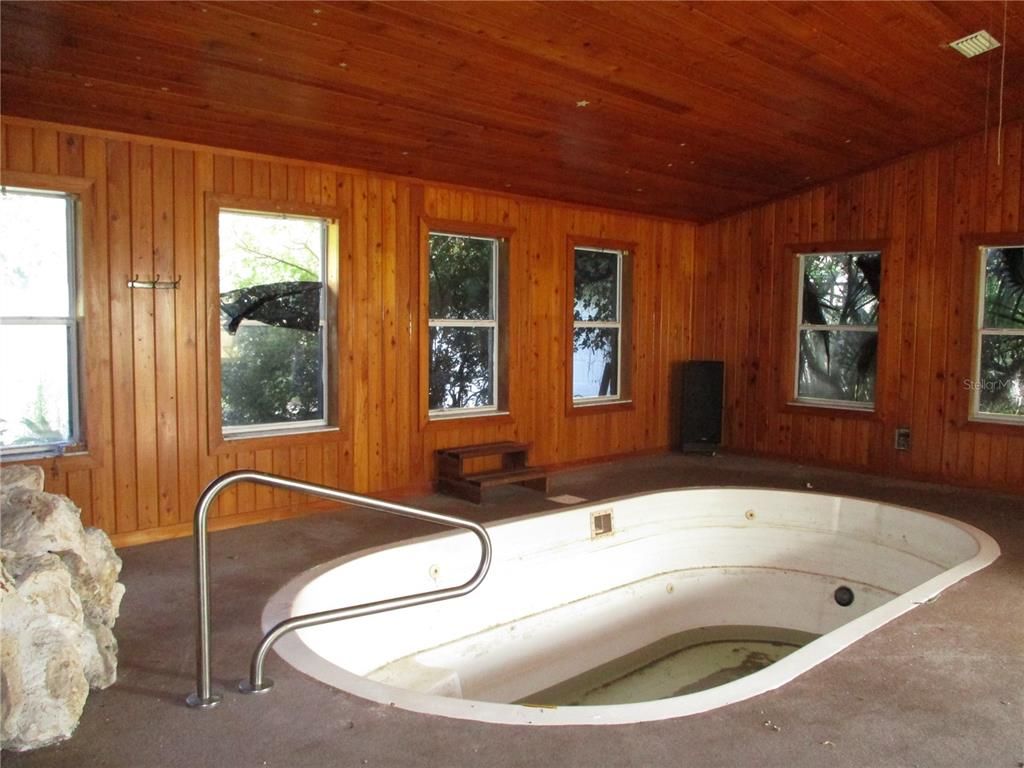 Interior, Pool, Wooden Ceilings, Wooden Walls