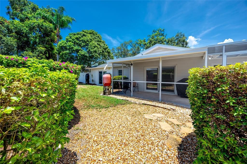 Backyard, Exterior