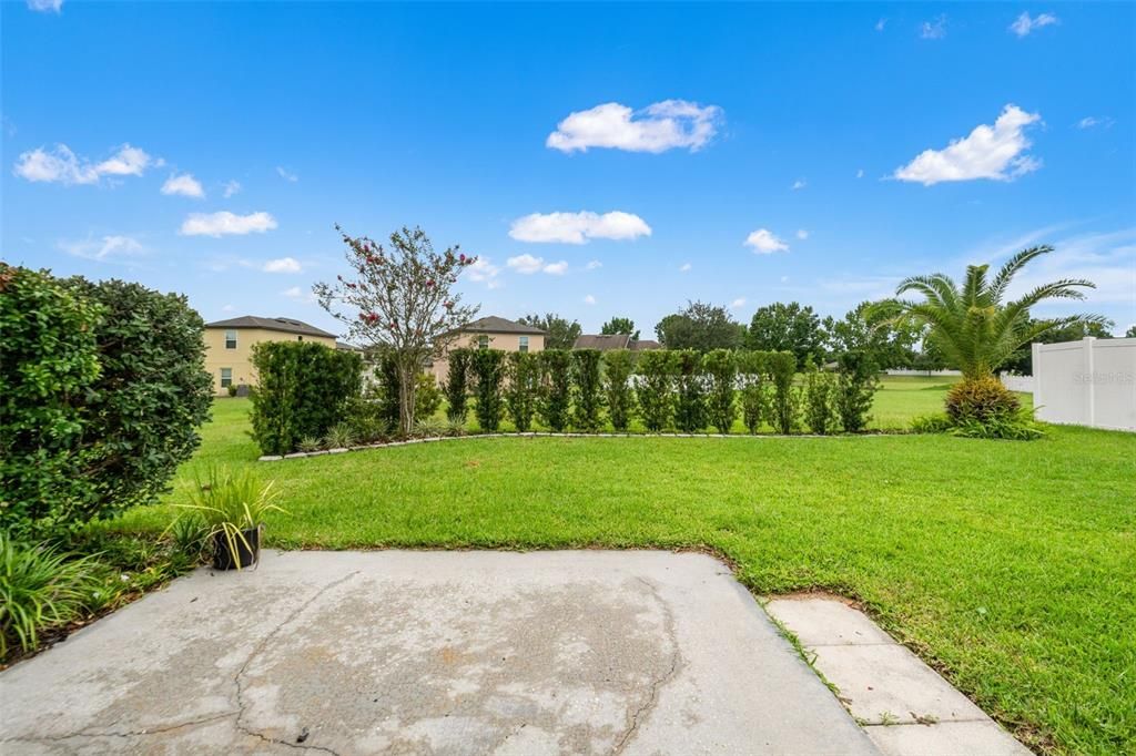 Backyard, Exterior