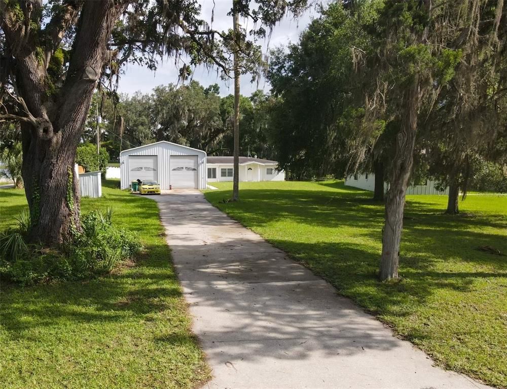 Backyard, Detached Garage, Exterior