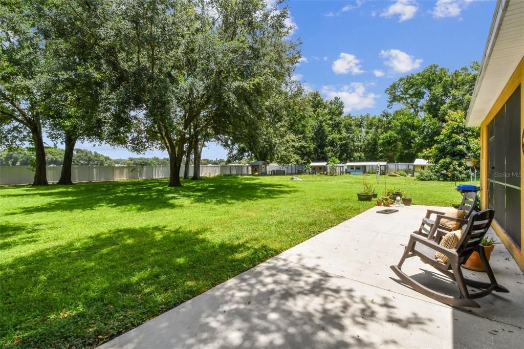 Backyard, Exterior