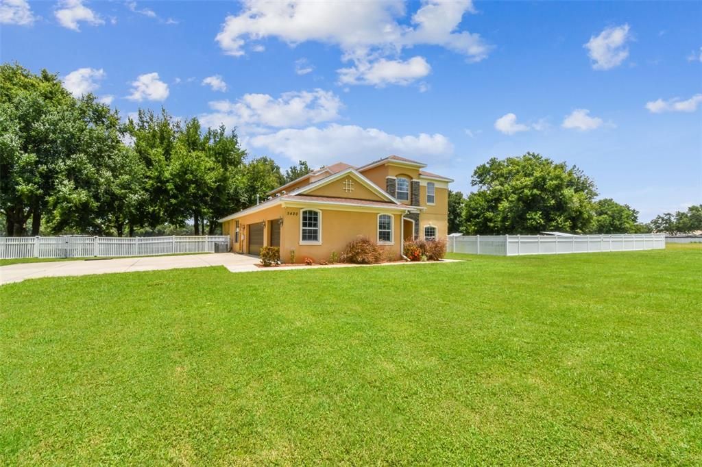 Backyard, Exterior