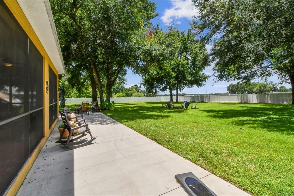 Backyard, Exterior
