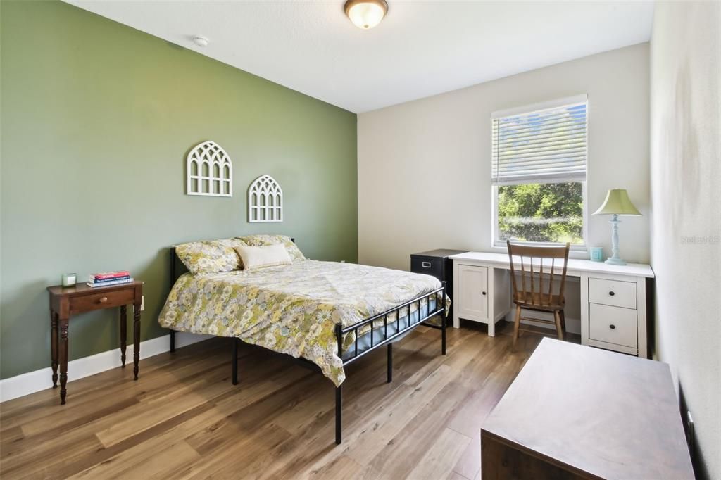 Bedroom, Home Office, Interior, Wood Texture Flooring