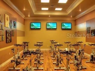 Fitness Equipment, Gym, Interior, Recessed Lighting, Wood Texture Flooring