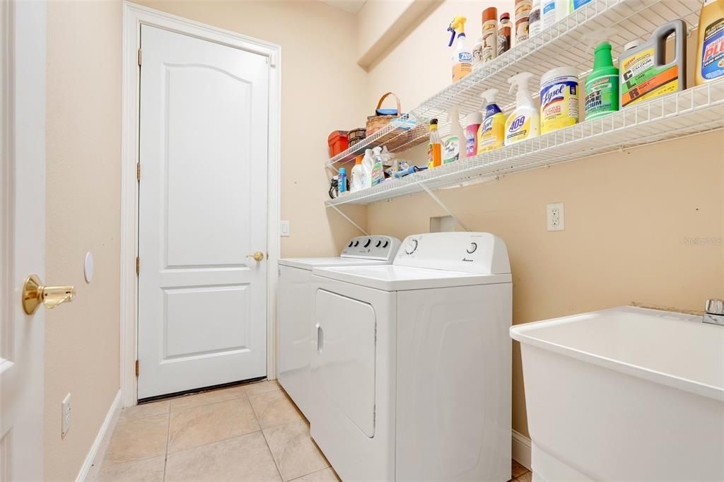 Interior, Washer