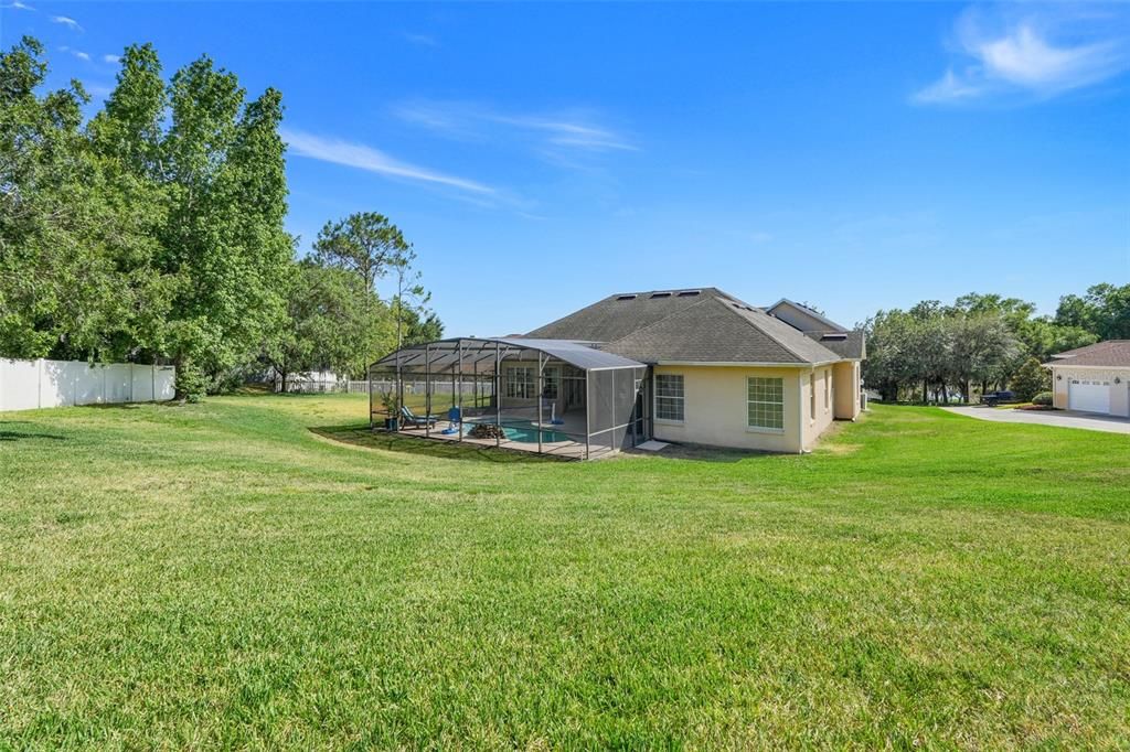 Backyard, Exterior