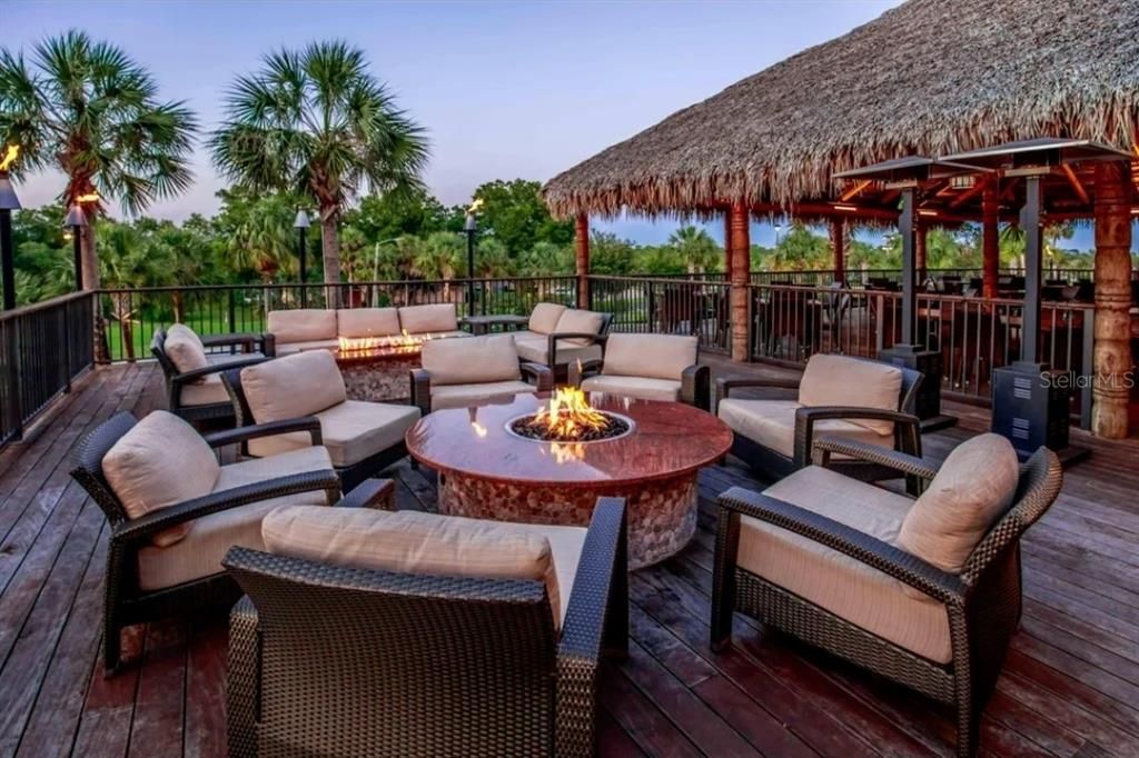 Exterior, Wood Texture Flooring