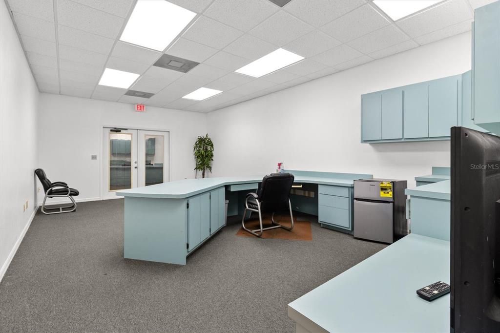 Home Office, Interior, Recessed Lighting