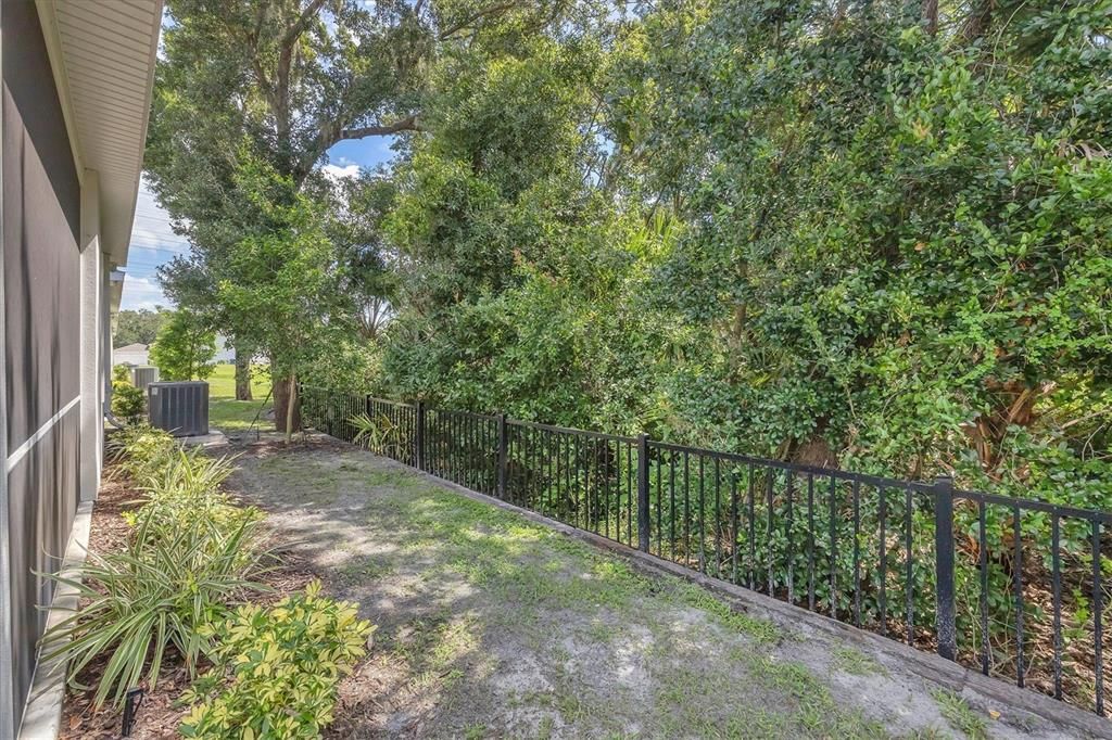 Backyard, Exterior