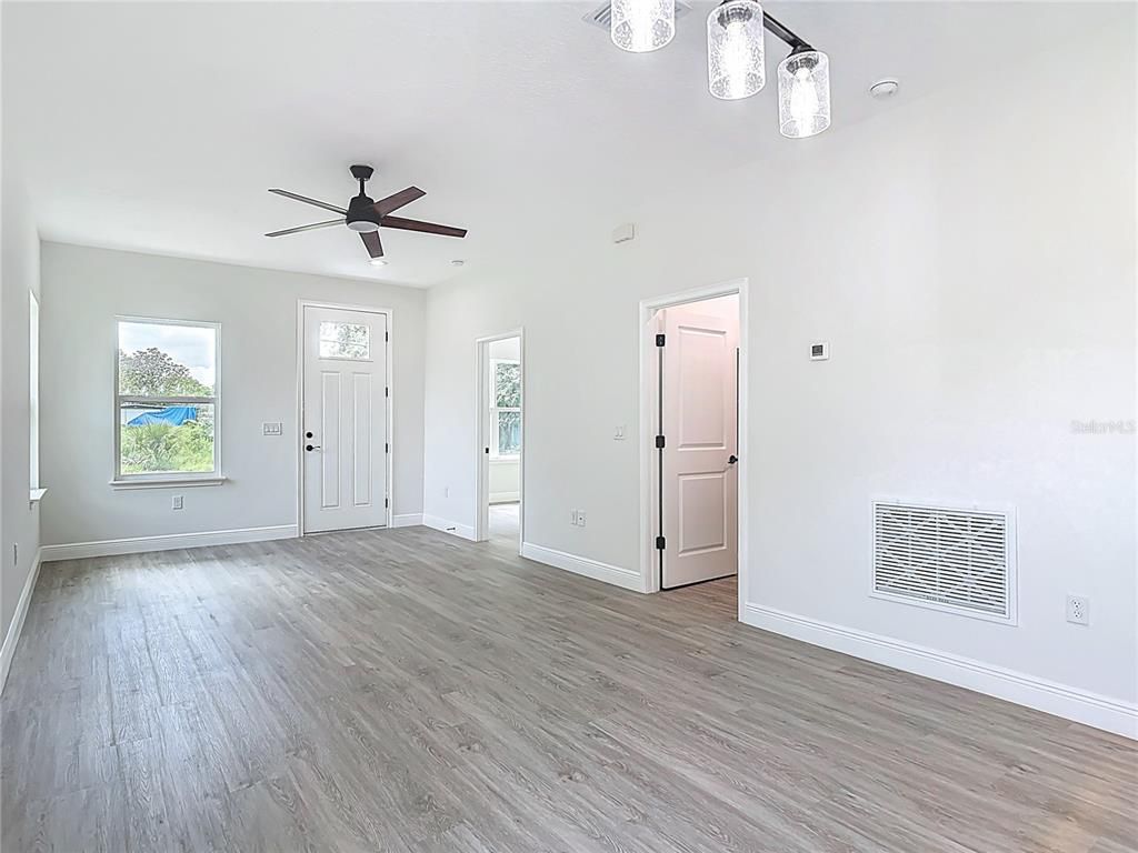 Empty room, Interior, Wood Texture Flooring