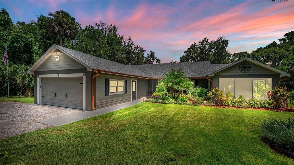 Attached, Backyard, Exterior, Facade, Ranch