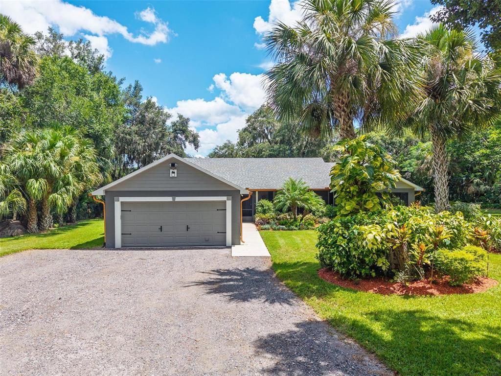 Attached, Backyard, Exterior, Facade, Ranch