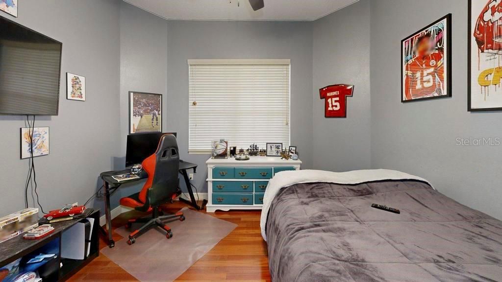 Bedroom, Home Office, Interior, Wood Texture Flooring