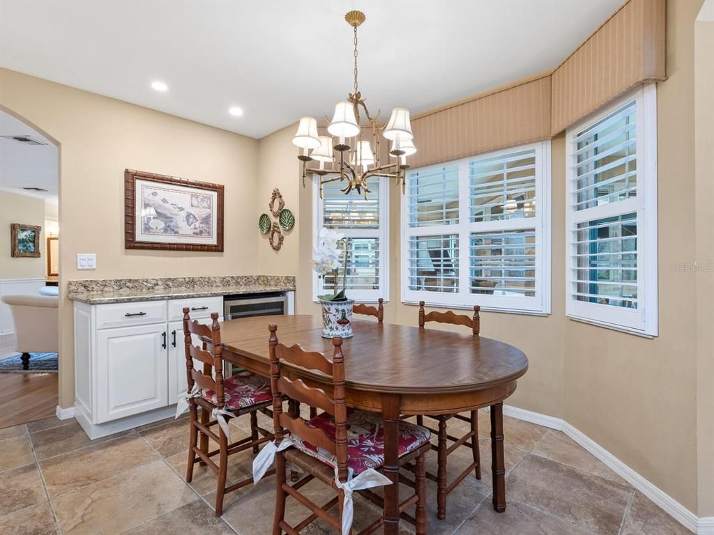 Chandelier, Dining room, Fireplace, Interior, Recessed Lighting