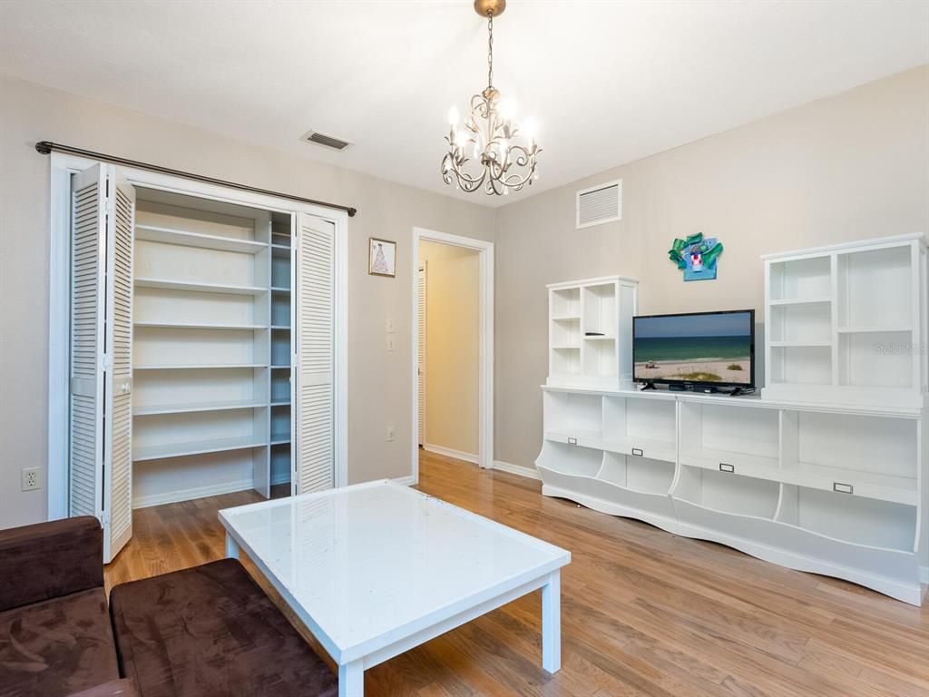 Chandelier, Interior, Wood Texture Flooring