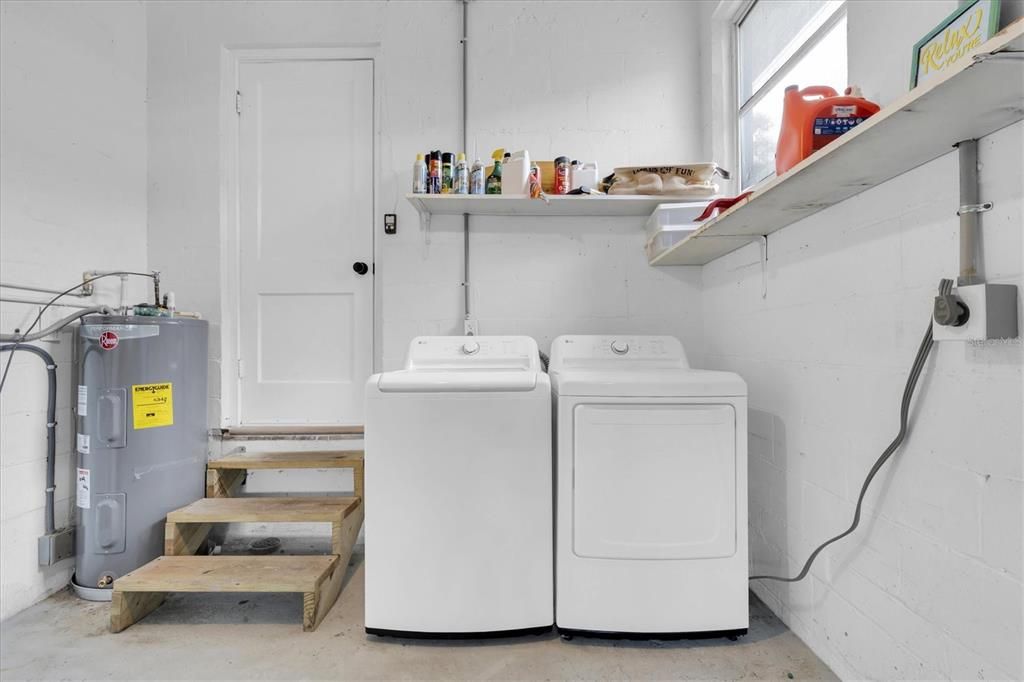 Interior, Washer