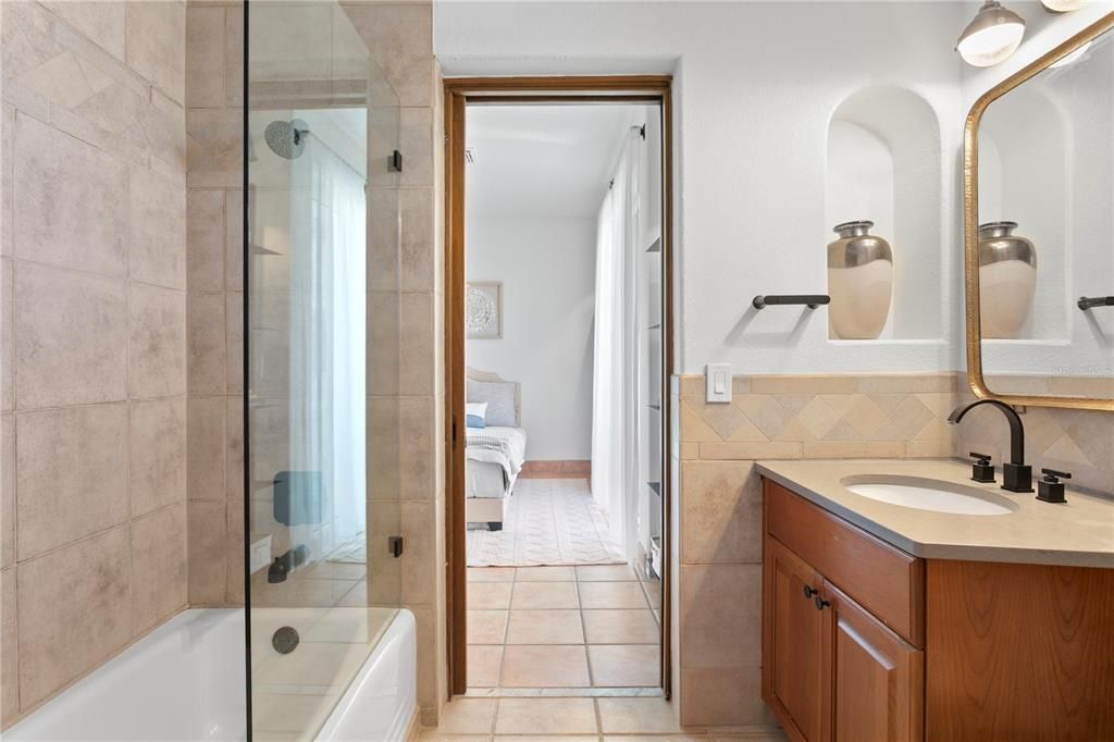 Bathroom, Glass Shower, Interior