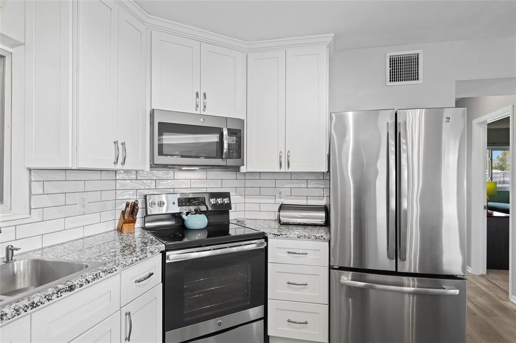 Interior, Kitchen, Stainless Steel Appliances