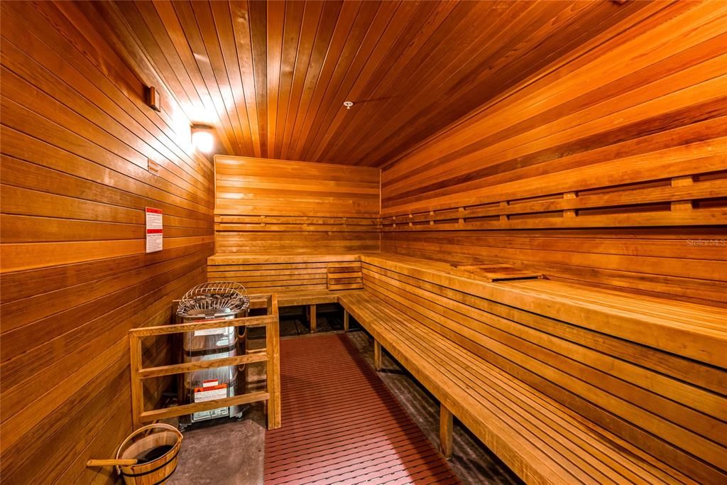 Interior, Sauna Room