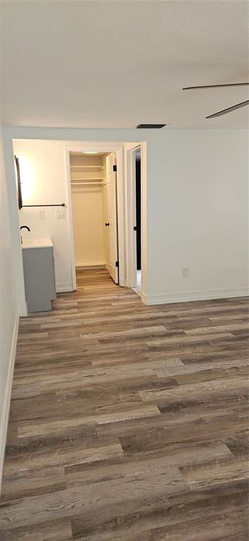 Empty room, Interior, Wood Texture Flooring