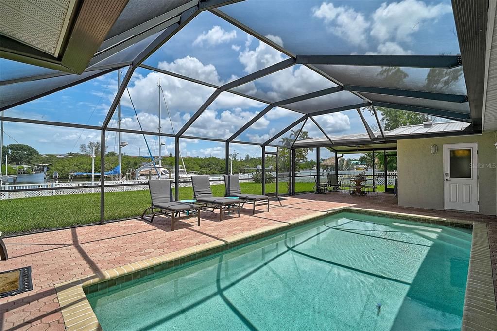 Glass Ceilings, Interior, Pool, Sun Room, Water