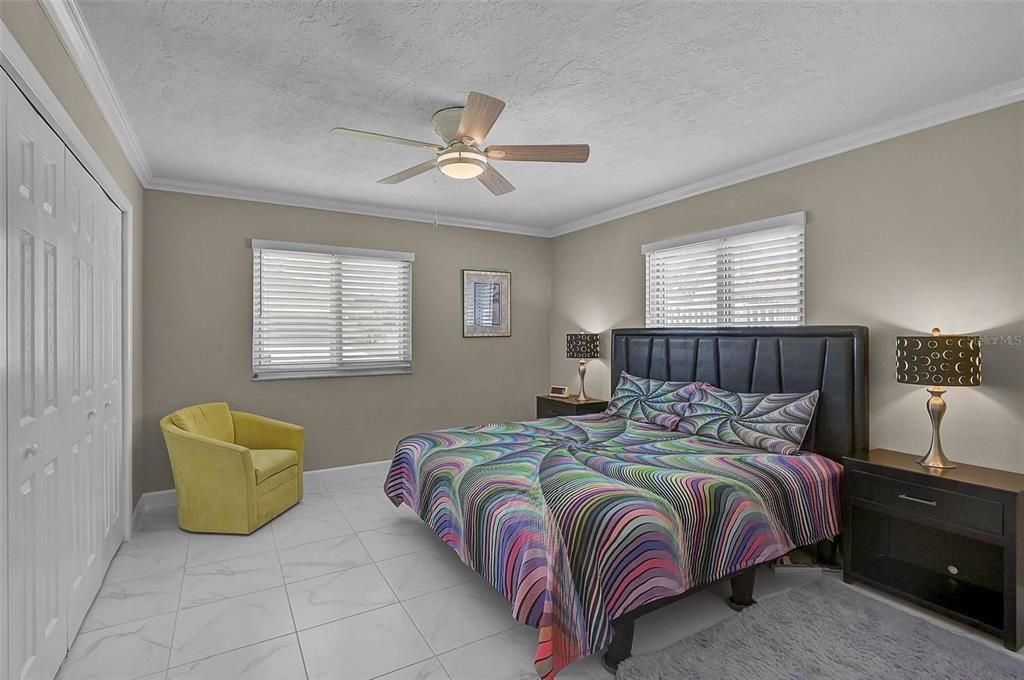 Bedroom, Interior, Marble