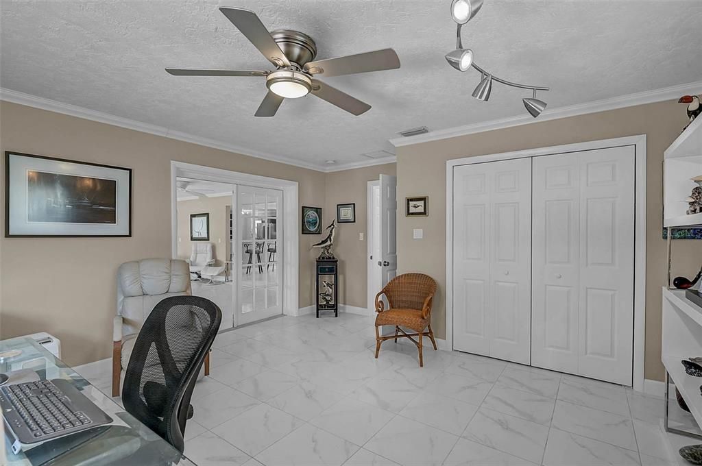 Home Office, Interior, Marble