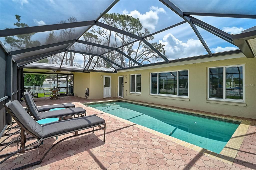 Glass Ceilings, Interior, Pool, Sun Room