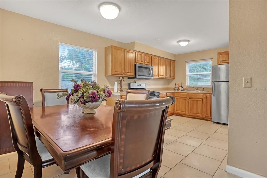 Dining room, Interior, Kitchen