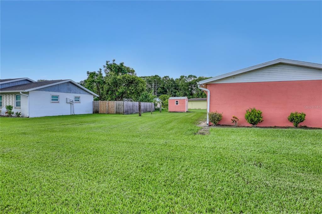 Backyard, Exterior