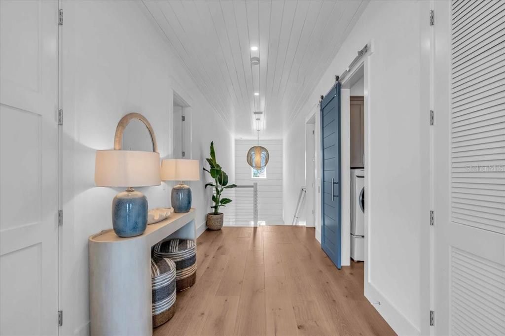 Interior, Recessed Lighting, Stainless Steel Appliances, Wood Texture Flooring