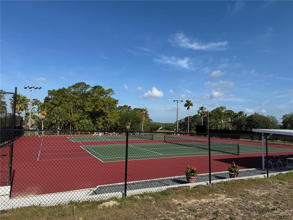 Exterior, Tennis Courts