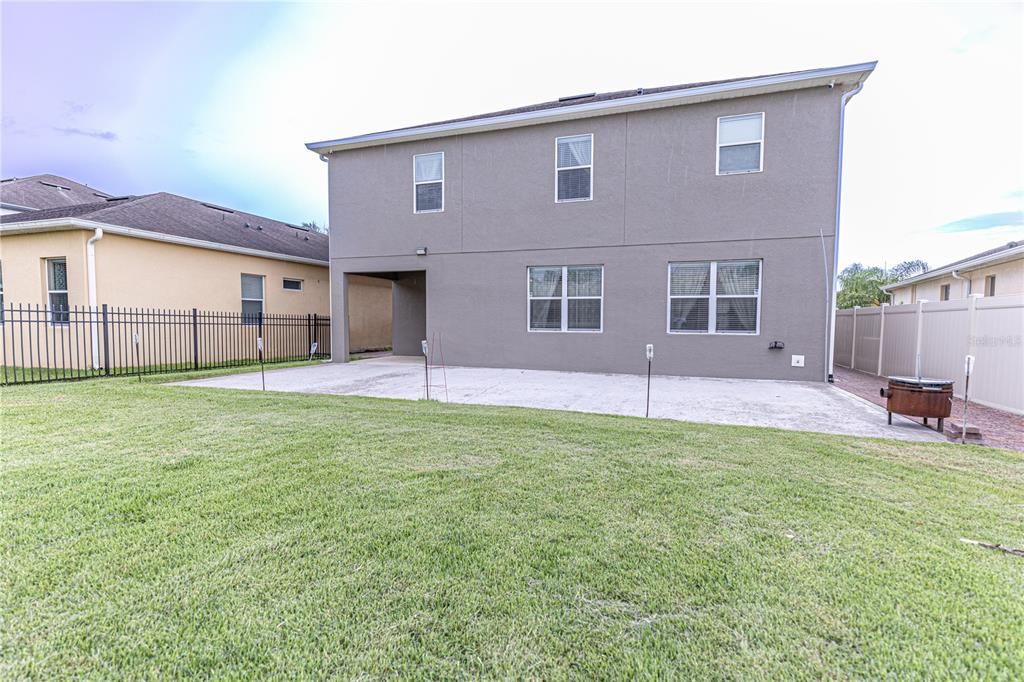 Backyard, Exterior