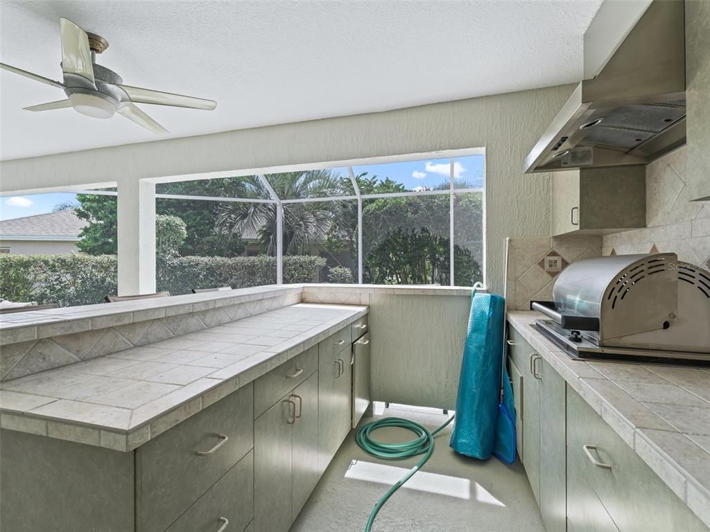 Interior, Kitchen, Sun Room, Tile Countertops