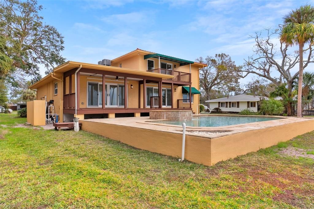 Backyard, Exterior, Pool