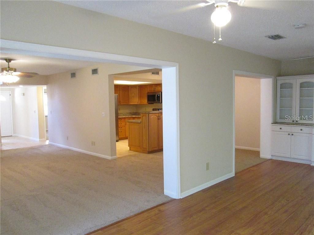 Empty room, Interior, Kitchen, Wood Texture Flooring