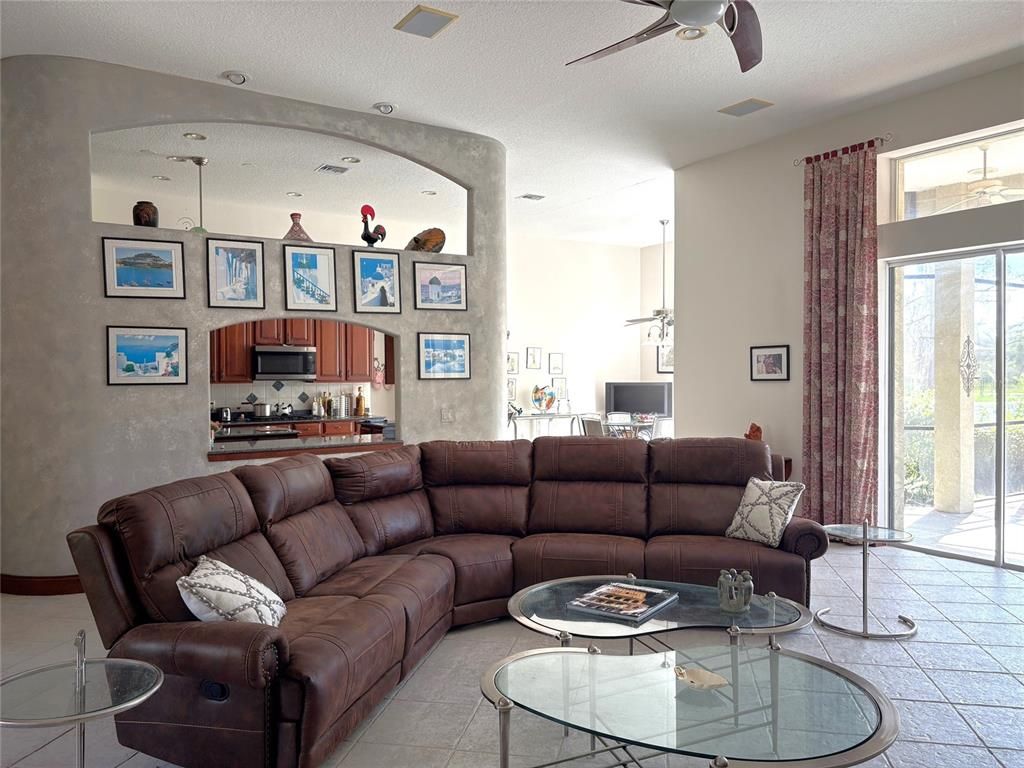 Interior, Kitchen, Living room, Recessed Lighting, Stainless Steel Appliances