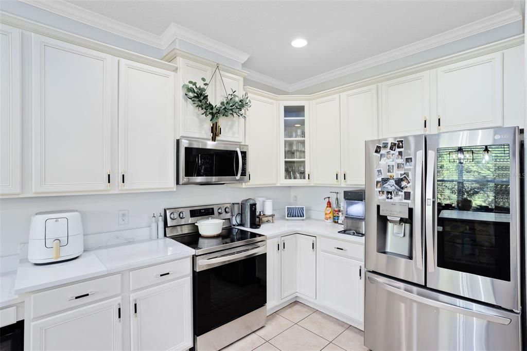 Interior, Kitchen, Recessed Lighting, Stainless Steel Appliances