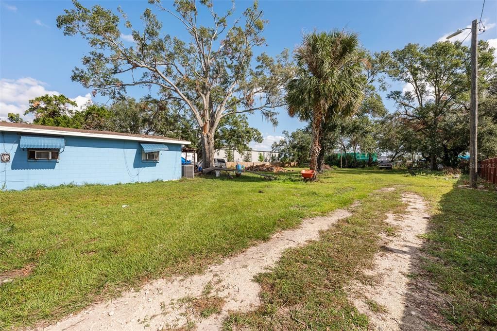 Backyard, Exterior